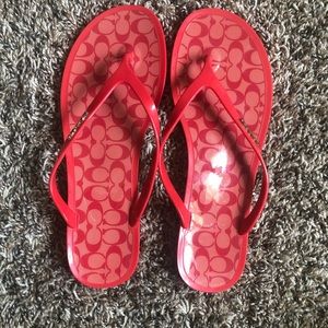 Coach Flip Flops